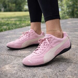 Puma Speedcat OG Pink Suede Sneakers Womens 8.5 Motorsport Racing Y2K Shoes